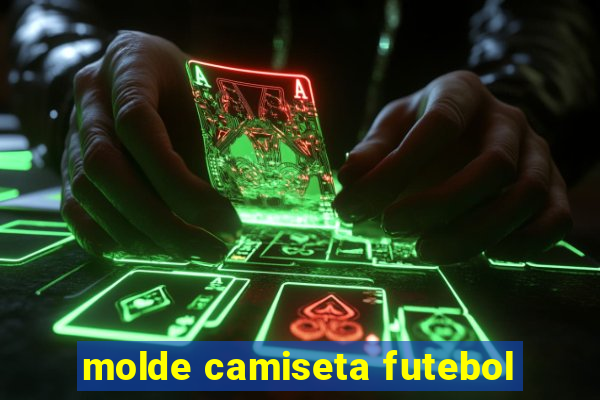 molde camiseta futebol